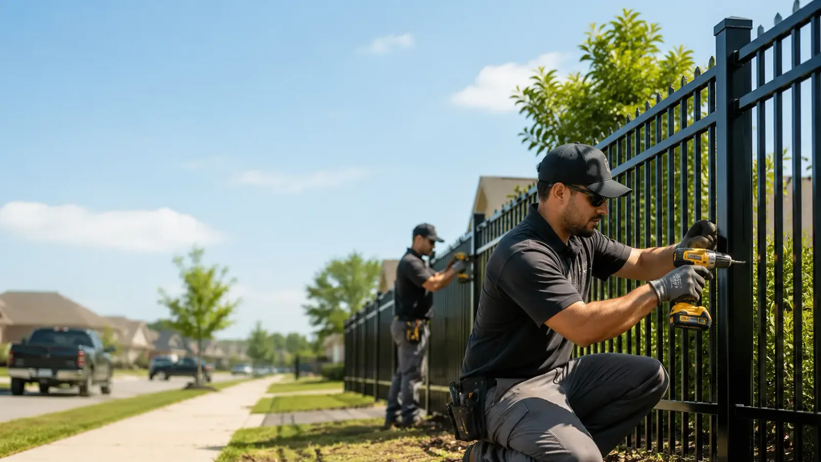 Metal Fence Installation in Diamond Point, NY